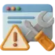 Icon with gears, symbolizing Ajeet Singh's website maintenance and support services.